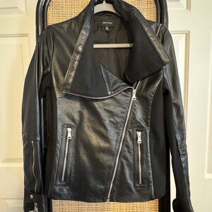 Karen Millen Leather Moto Jacket | US 8